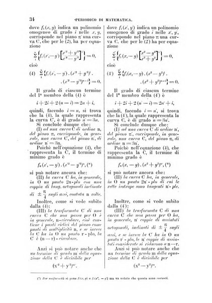 Periodico di matematica per l'insegnamento secondario