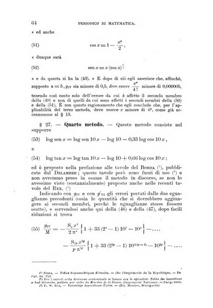 Periodico di matematica per l'insegnamento secondario