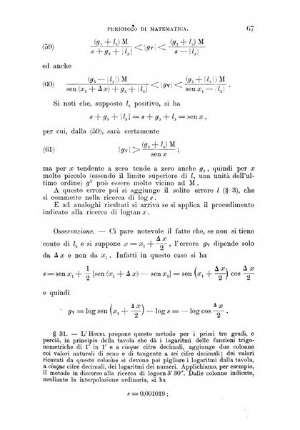 Periodico di matematica per l'insegnamento secondario