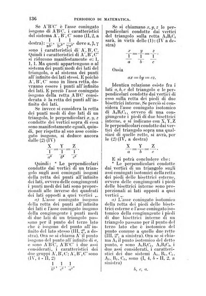 Periodico di matematica per l'insegnamento secondario