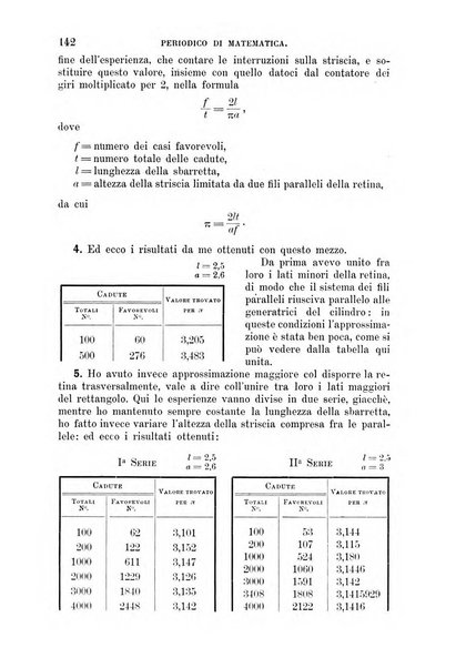 Periodico di matematica per l'insegnamento secondario