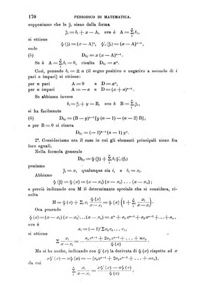 Periodico di matematica per l'insegnamento secondario