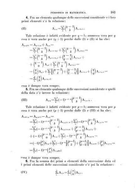 Periodico di matematica per l'insegnamento secondario