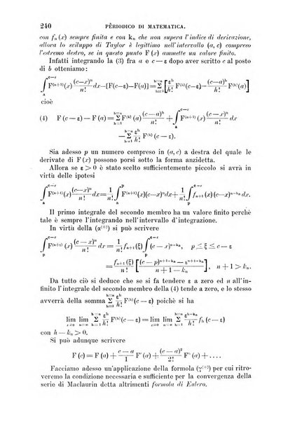 Periodico di matematica per l'insegnamento secondario