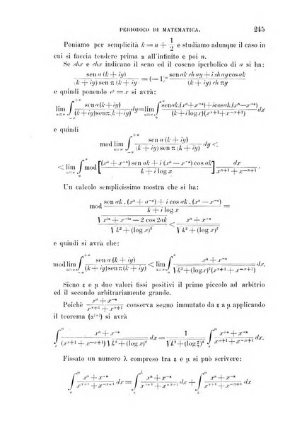 Periodico di matematica per l'insegnamento secondario