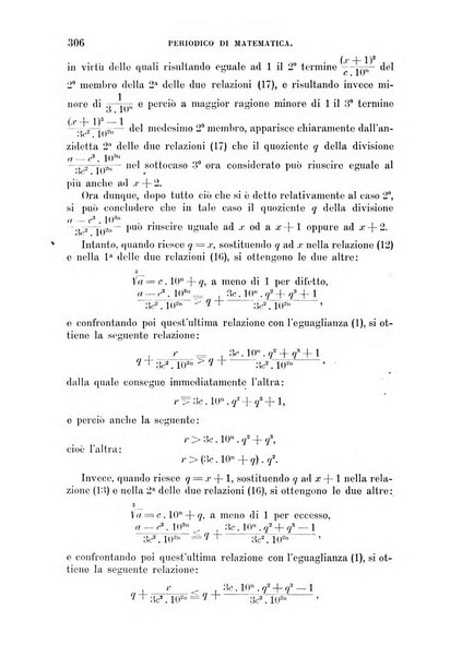 Periodico di matematica per l'insegnamento secondario