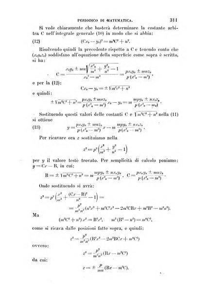 Periodico di matematica per l'insegnamento secondario