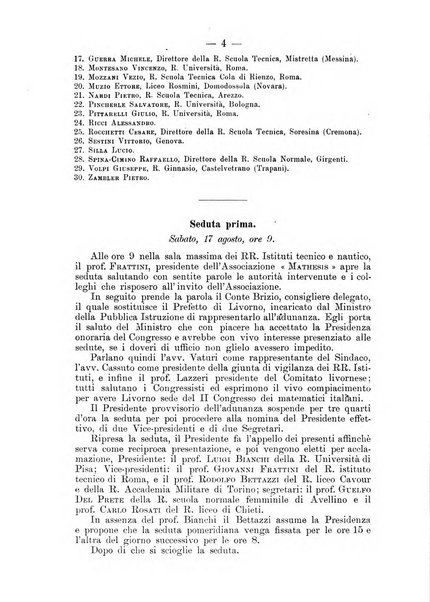 Periodico di matematica per l'insegnamento secondario