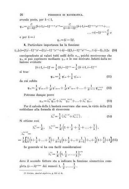 Periodico di matematica per l'insegnamento secondario