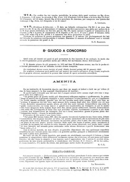 Periodico di matematica per l'insegnamento secondario