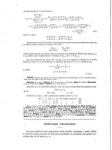 Periodico di matematica per l'insegnamento secondario