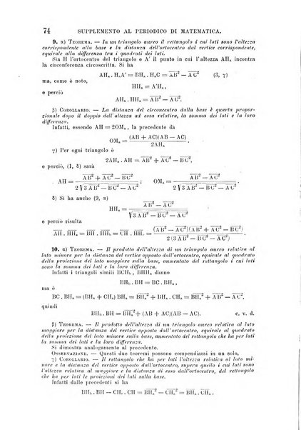 Periodico di matematica per l'insegnamento secondario