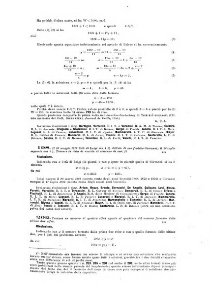 Periodico di matematica per l'insegnamento secondario