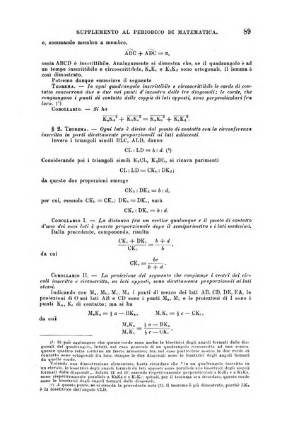 Periodico di matematica per l'insegnamento secondario