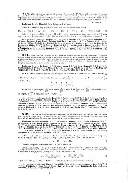 Periodico di matematica per l'insegnamento secondario