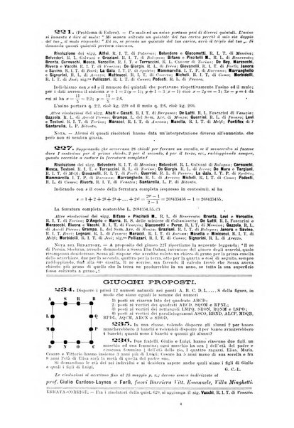 Periodico di matematica per l'insegnamento secondario