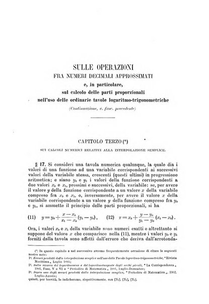 Periodico di matematica per l'insegnamento secondario