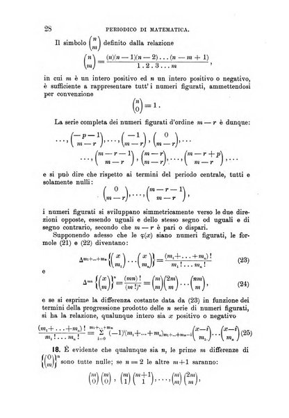 Periodico di matematica per l'insegnamento secondario
