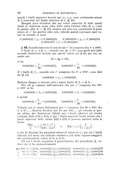 Periodico di matematica per l'insegnamento secondario