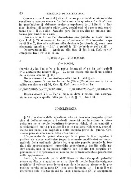 Periodico di matematica per l'insegnamento secondario