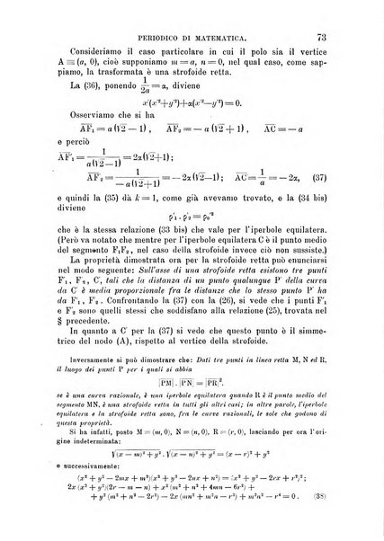 Periodico di matematica per l'insegnamento secondario