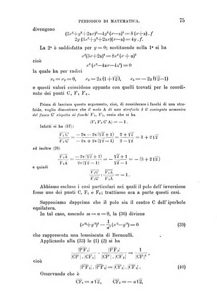 Periodico di matematica per l'insegnamento secondario