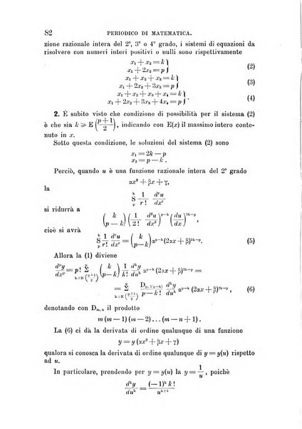 Periodico di matematica per l'insegnamento secondario