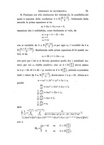 Periodico di matematica per l'insegnamento secondario