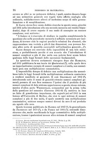 Periodico di matematica per l'insegnamento secondario