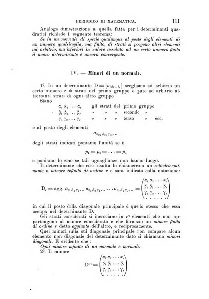 Periodico di matematica per l'insegnamento secondario