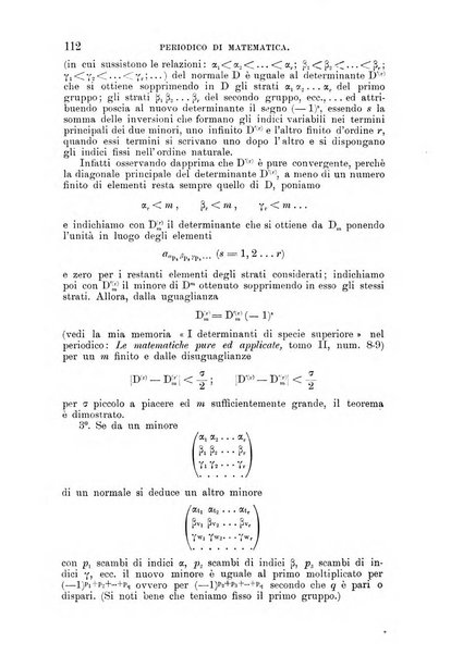 Periodico di matematica per l'insegnamento secondario