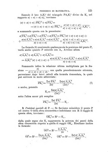 Periodico di matematica per l'insegnamento secondario