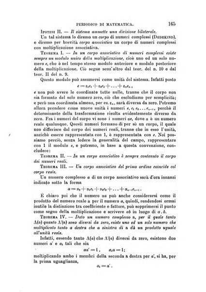 Periodico di matematica per l'insegnamento secondario