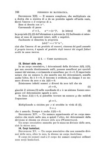 Periodico di matematica per l'insegnamento secondario