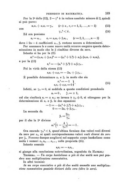 Periodico di matematica per l'insegnamento secondario