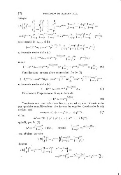 Periodico di matematica per l'insegnamento secondario