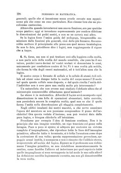 Periodico di matematica per l'insegnamento secondario