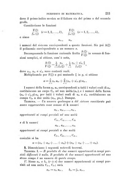 Periodico di matematica per l'insegnamento secondario