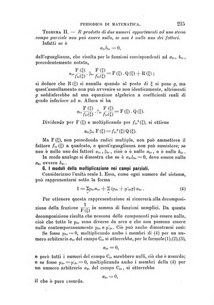 Periodico di matematica per l'insegnamento secondario