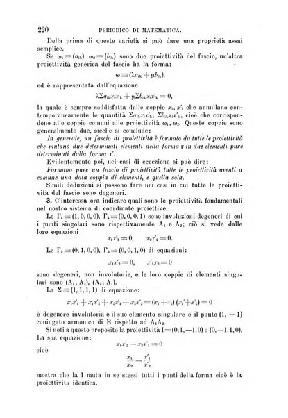 Periodico di matematica per l'insegnamento secondario