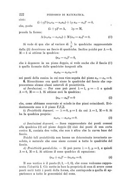 Periodico di matematica per l'insegnamento secondario