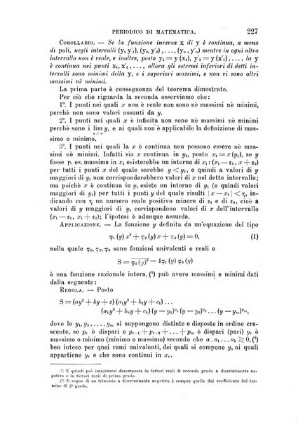 Periodico di matematica per l'insegnamento secondario