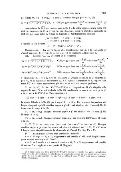 Periodico di matematica per l'insegnamento secondario