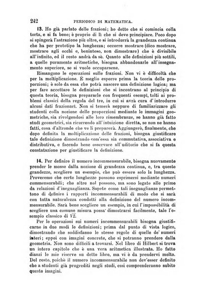 Periodico di matematica per l'insegnamento secondario