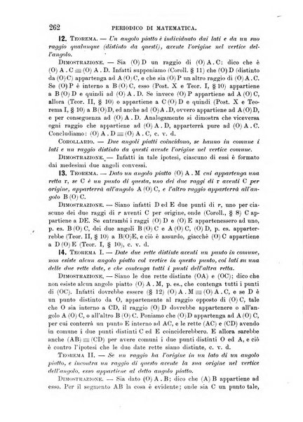 Periodico di matematica per l'insegnamento secondario