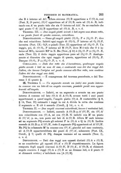 Periodico di matematica per l'insegnamento secondario