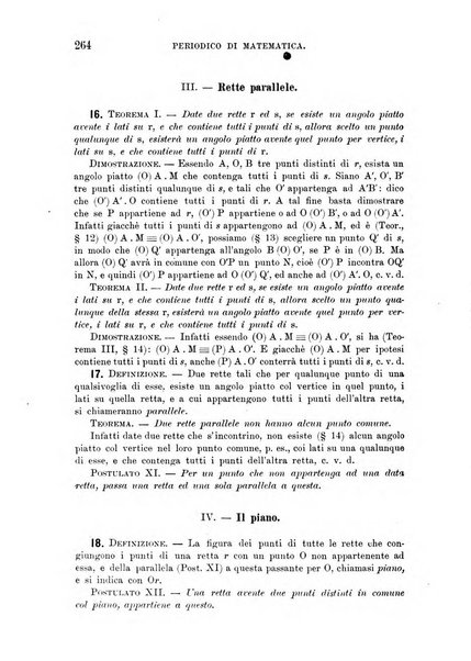 Periodico di matematica per l'insegnamento secondario