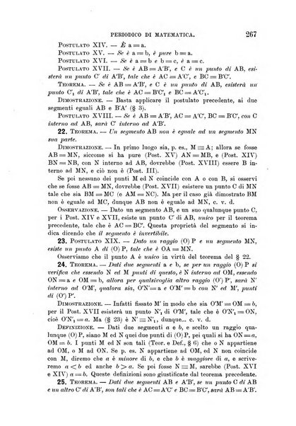 Periodico di matematica per l'insegnamento secondario