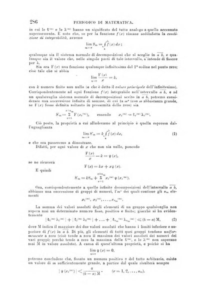 Periodico di matematica per l'insegnamento secondario