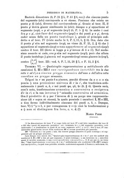Periodico di matematica per l'insegnamento secondario